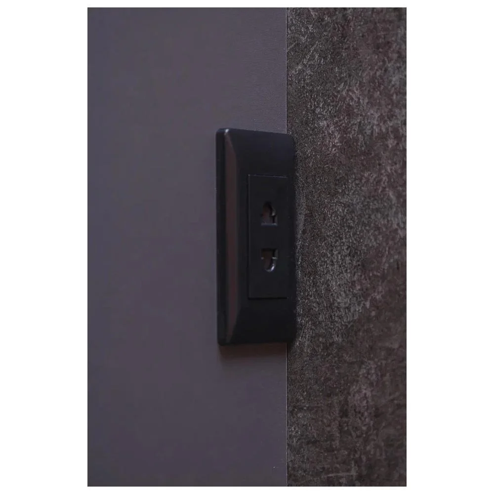 Зеркальный шкаф Silver Mirrors Фиджи-Антрацит 60 LED-00003043 правый часы подогрев сенсорный выключатель — Изображение 7