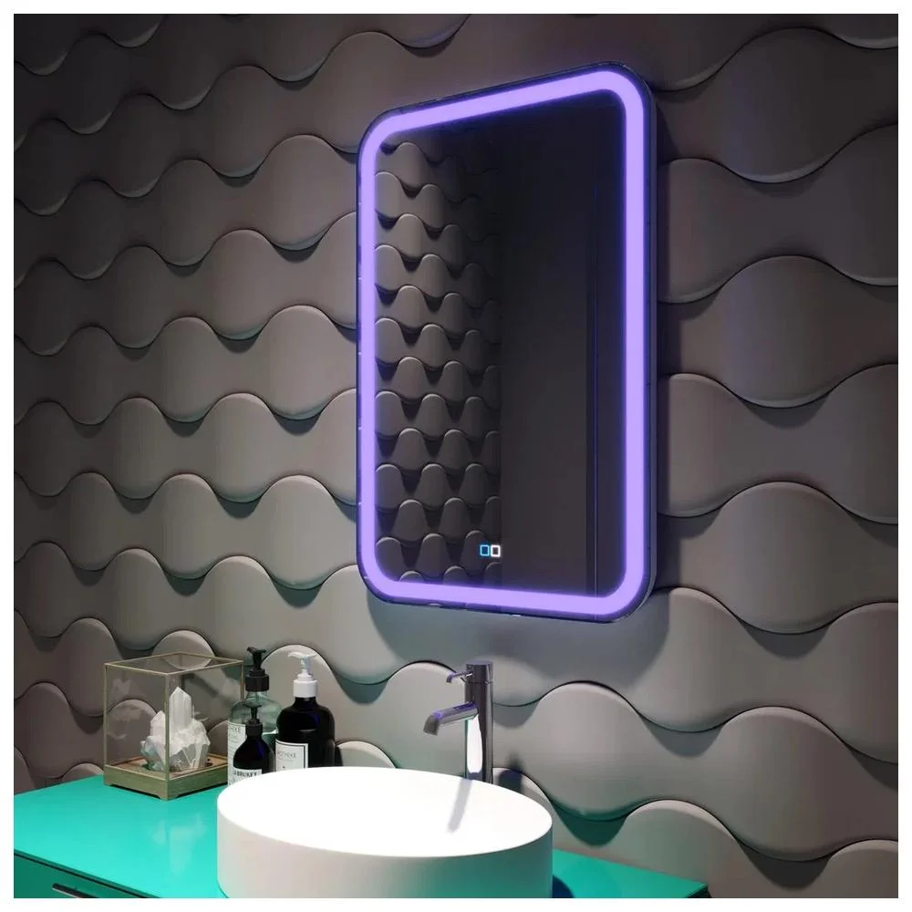 Зеркало Silver Mirrors Malta-RGB 550х800 LED-00002511 сенсорный выключатель мульти-цвет — Изображение 19