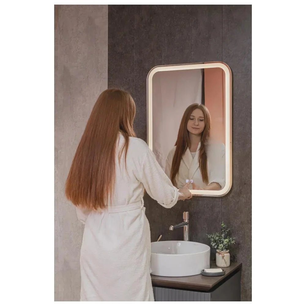 Зеркало Silver Mirrors Мальта-P.2 600х800 LED-00003047 датчик присутствия подогрев cенсор — Изображение 14