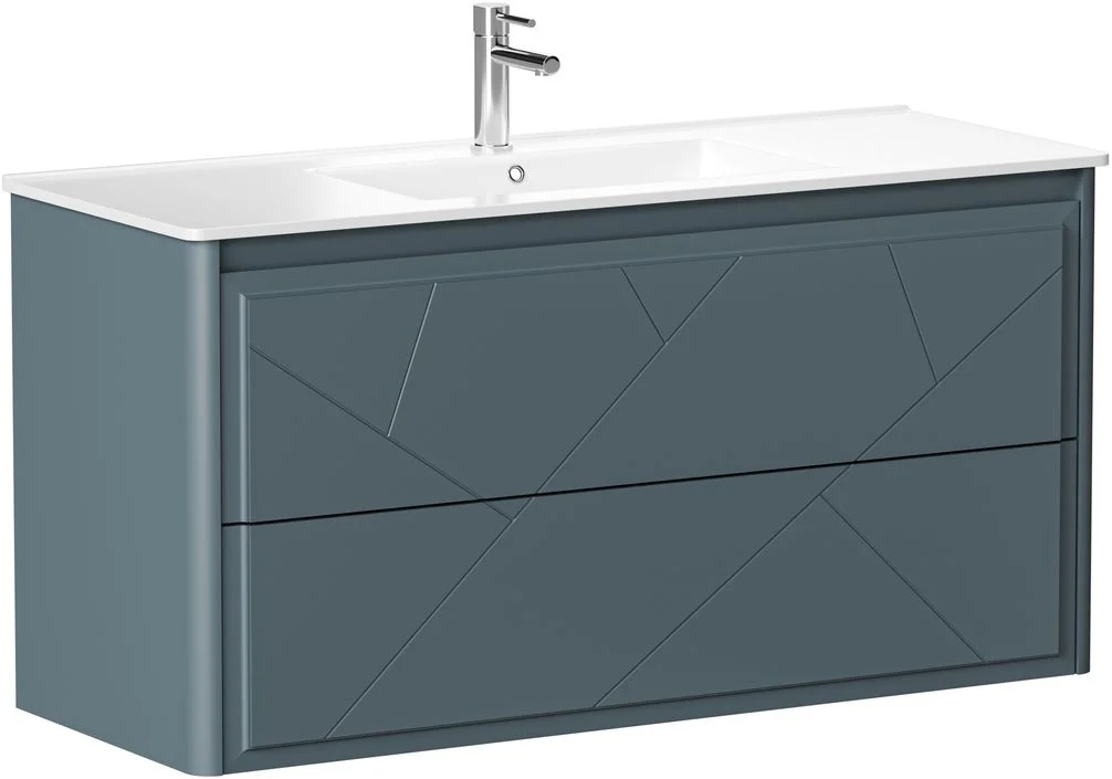 Тумба под раковину Allen Brau Paris 120 1.360003.BGM синий матовый Тумба под раковину Allen Brau Paris 120 1.360003.BGM синий матовый