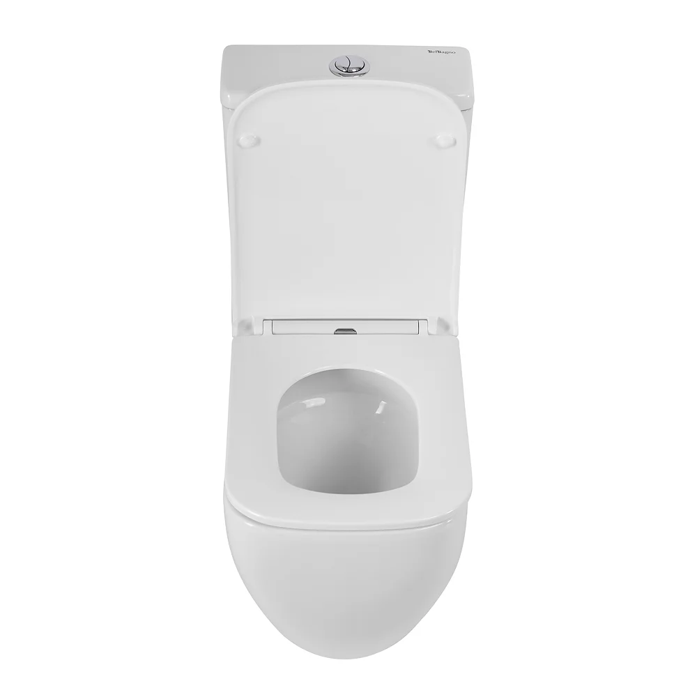 Унитаз напольный BelBagno LUCE-TOR BB2197CP-TOR/SC/BB2197T безободковый с сиденьем — Изображение 6