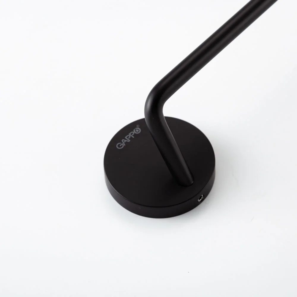 Полотенцедержатель GAPPO G30701-6 черный — Изображение 5