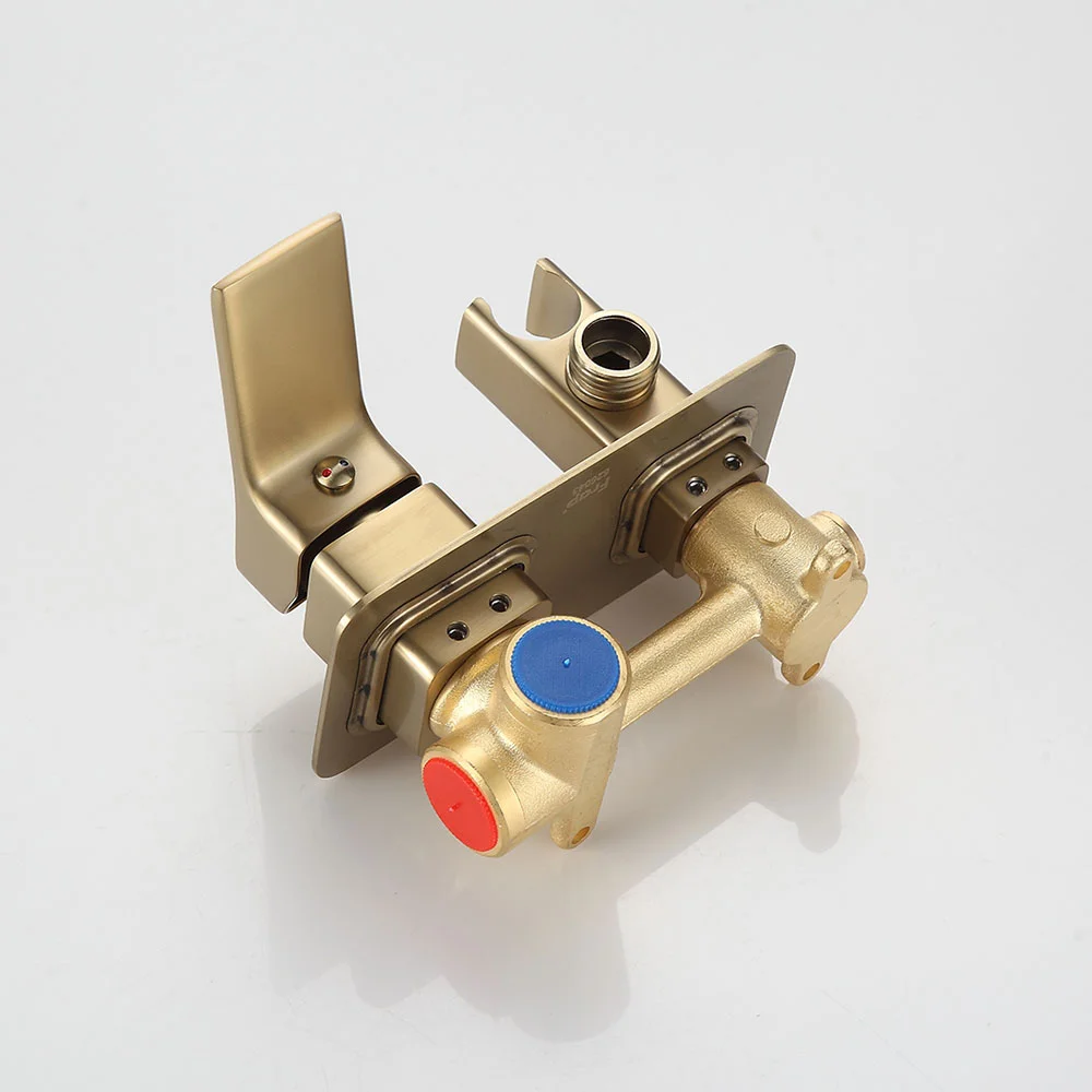 Гигиенический душ FRAP F2084-3 золотой сатин — Изображение 8