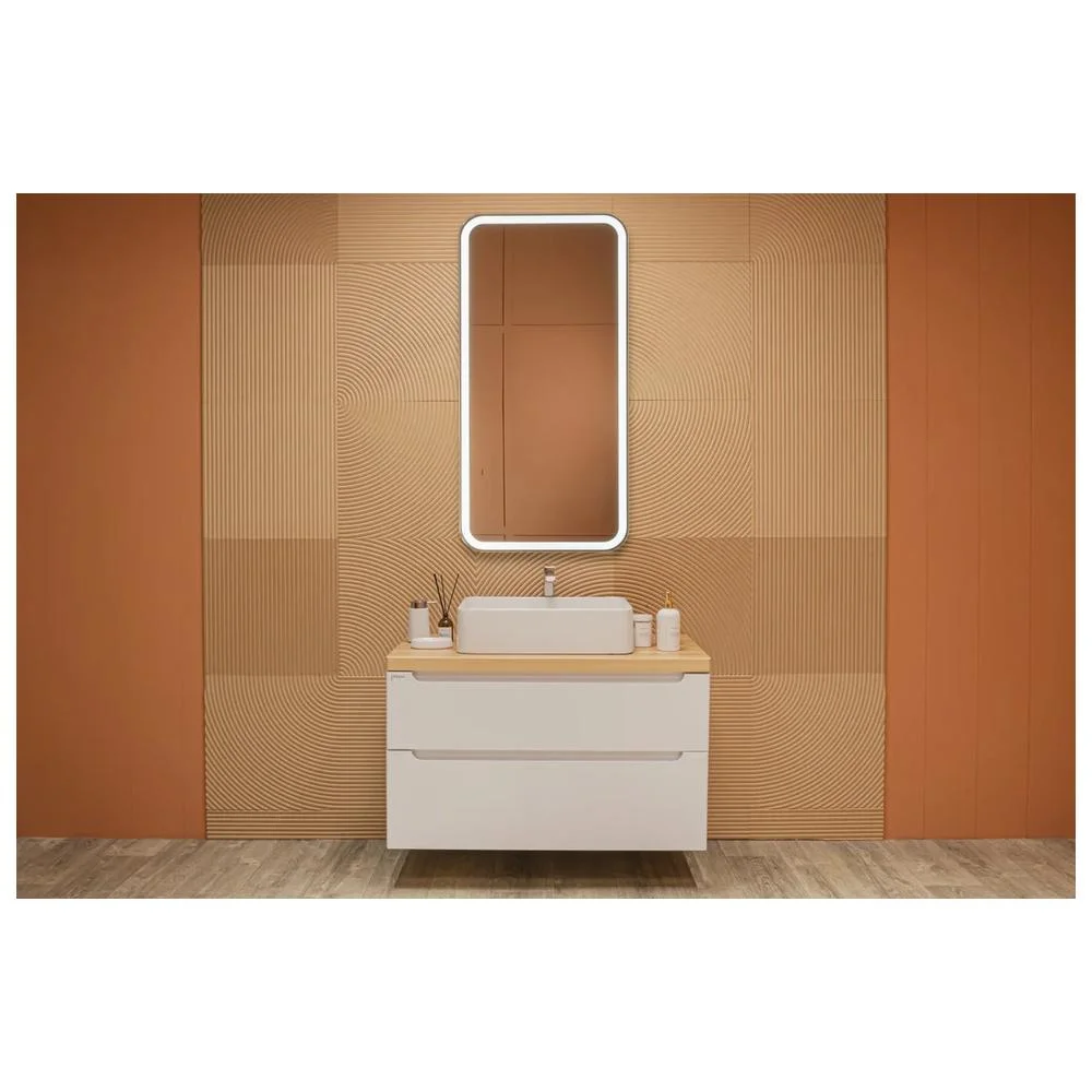 Зеркало Silver Mirrors Мальта 600х1200 LED-00002936 бесконтактный сенсор — Изображение 3