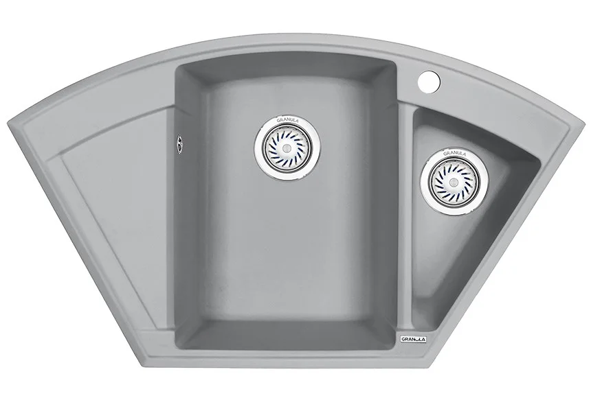 Кухонная мойка Granula 9001, АЛЮМИНИУМ, кварц 890х490 Кухонная мойка Granula 9001, АЛЮМИНИУМ, кварц 890х490