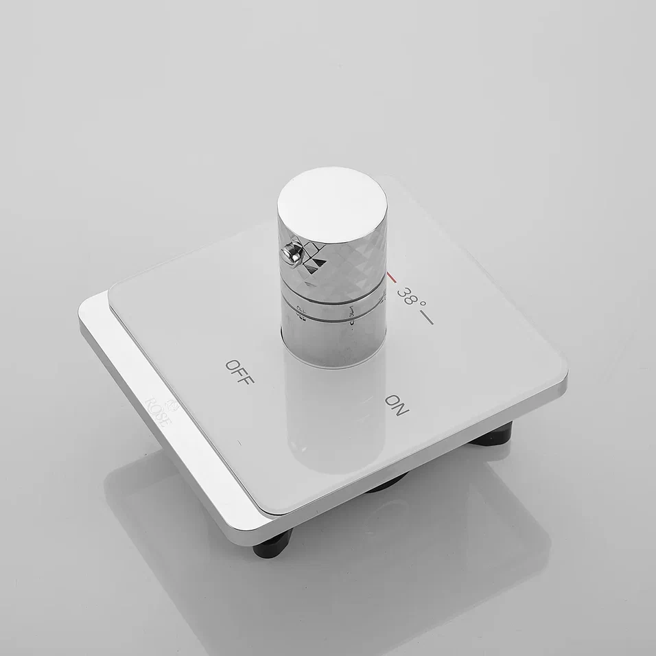 Гигиенический душ Rose R105C с термостатом, белый/хром — Изображение 5