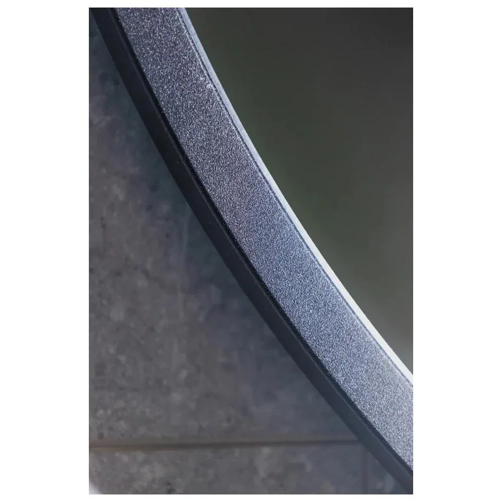 Зеркало Silver Mirrors Glory LED-00003071 D700 металлическая рама черный — Изображение 9