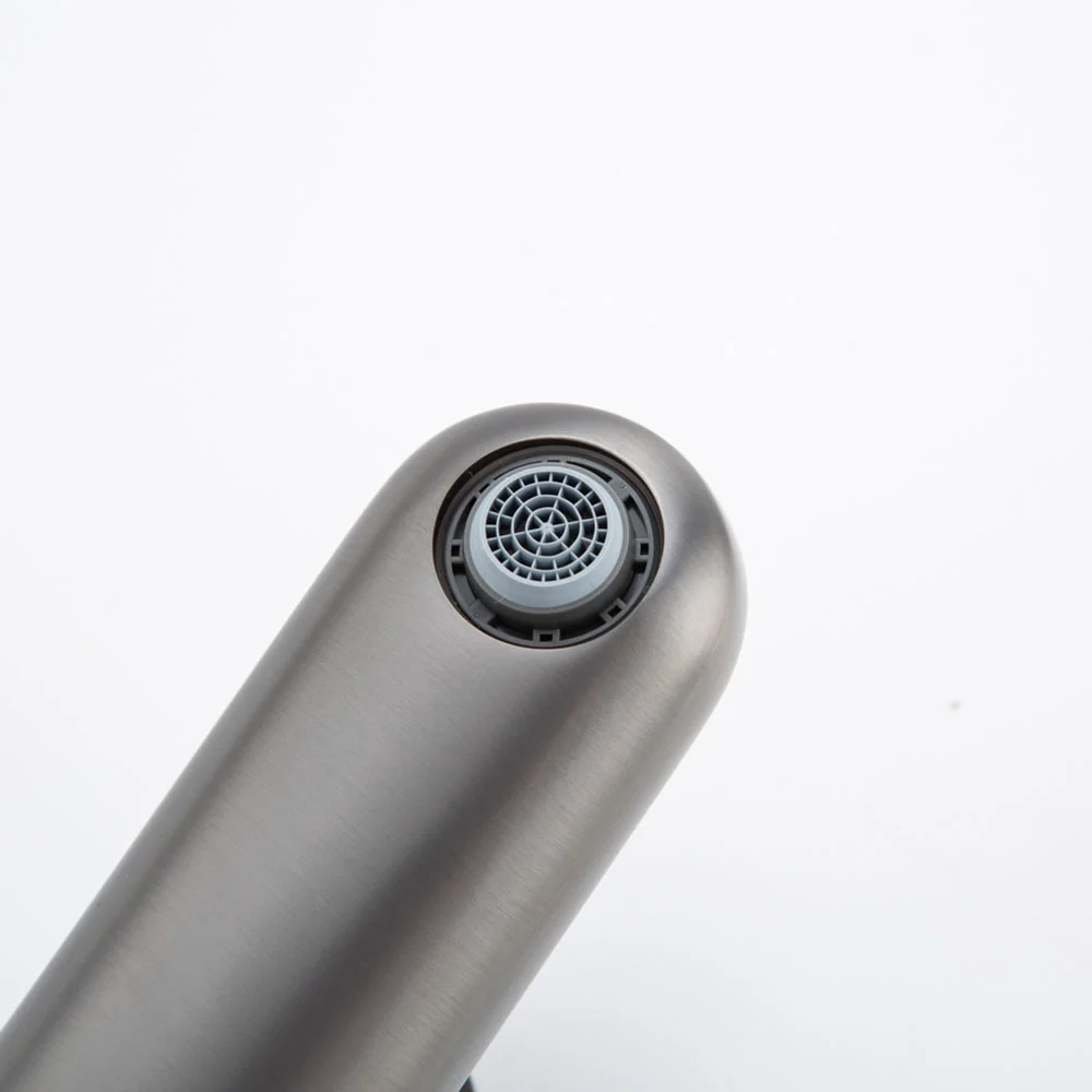 Смеситель для раковины Gappo G1027-9 оружейная сталь — Изображение 10