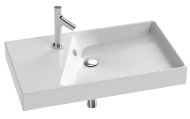 Раковина Jacob Delafon Rythmik EXO112-Z-00 80 см Раковина Jacob Delafon Rythmik EXO112-Z-00 80 см