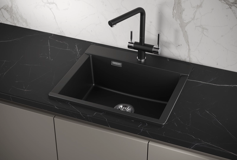 Кухонная мойка Granula 5804 турмалин — Изображение 1