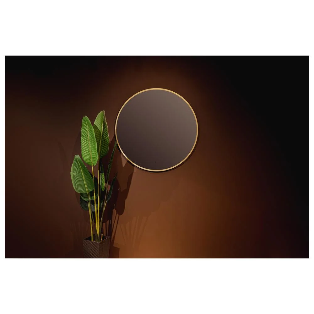 Зеркало Silver Mirrors Monaco-GOLD LED-00002767 d1000 бесконтактный сенсор — Изображение 7