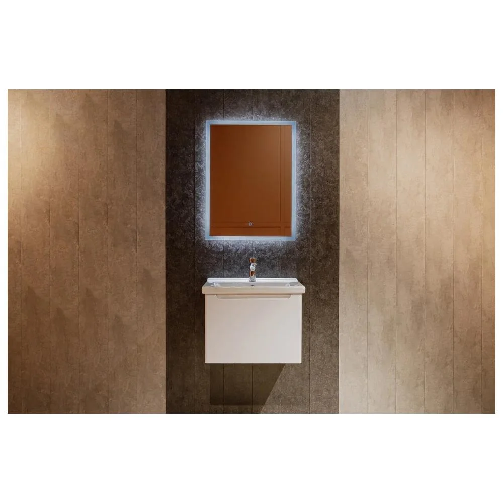 Зеркало Silver Mirrors Norma-Lite 600х800 LED-00002574 подсветка сенсорный выключатель — Изображение 5