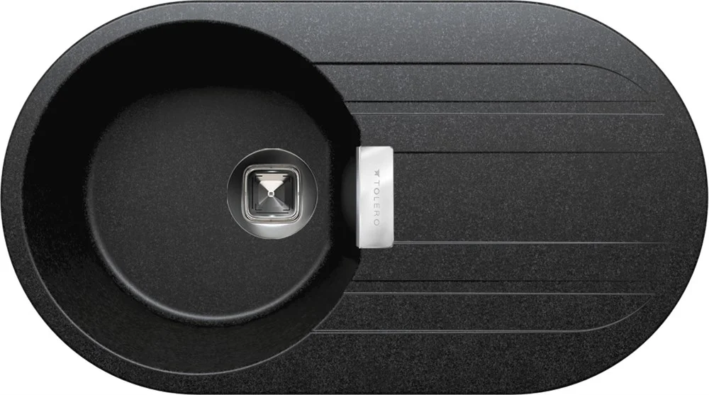 Кухонная мойка TOLERO Loft TL-780 (№911 (Черн)) 473820 Кухонная мойка TOLERO Loft TL-780 (№911 (Черн)) 473820