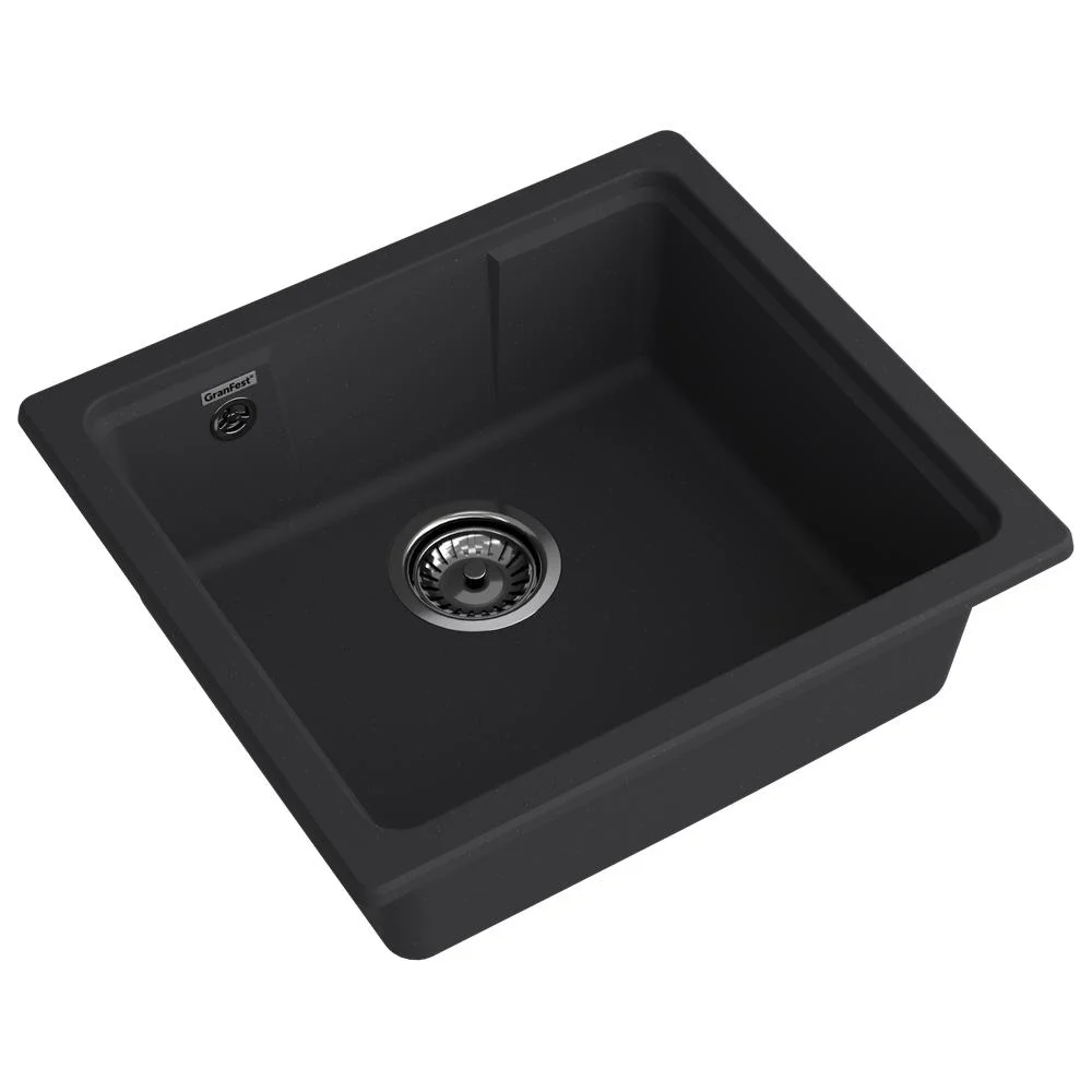 Кухонная мойка GranFest URBAN 4550 черный — Изображение 2