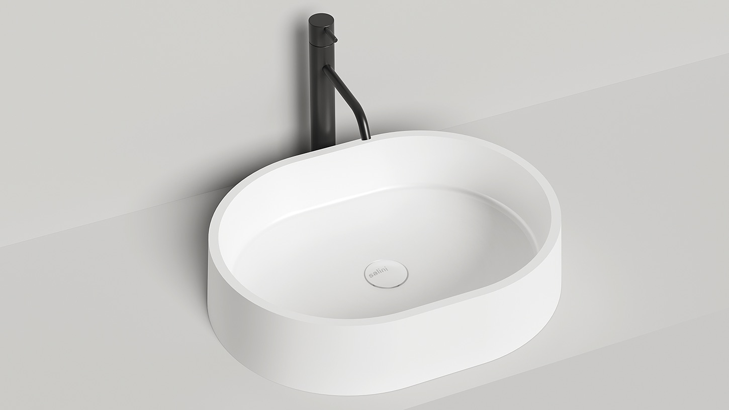 Раковина Salini GLORIA 10 1102211M 560x440 накладная S-Stone Раковина Salini GLORIA 10 1102211M 560x440 накладная S-Stone