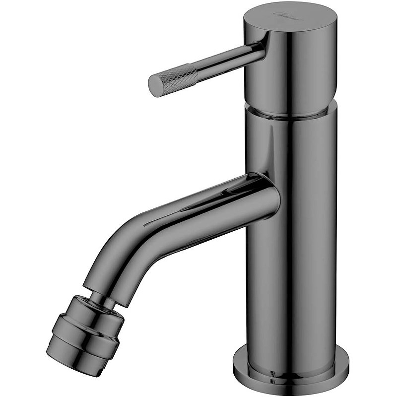 Смеситель для биде Boheme Uno 466-SGM Gunmetal Shiny Смеситель для биде Boheme Uno 466-SGM Gunmetal Shiny