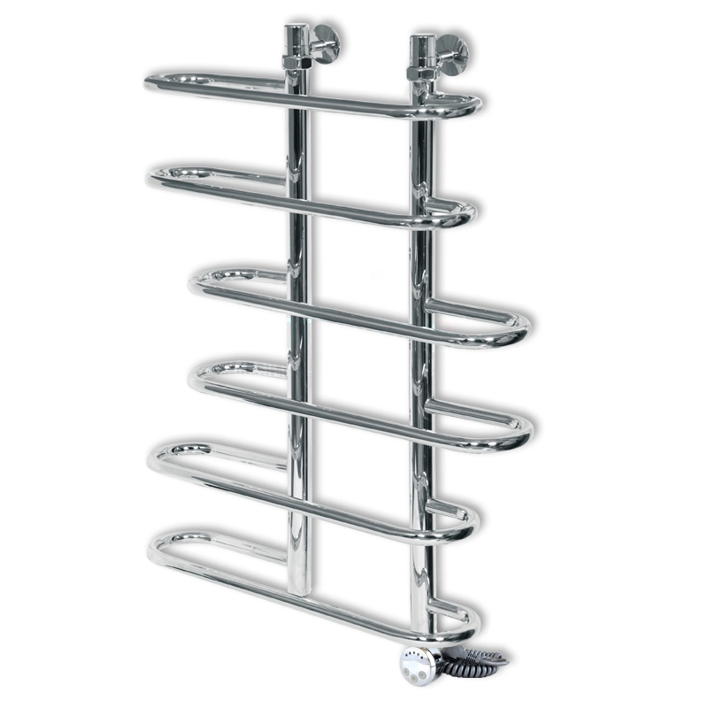 Полотенцесушитель электрический Ника Mix Лагуна 80 x 60 см, с терморегулятором Лагуна 80/60-6 Э Полотенцесушитель электрический Ника Mix Лагуна 80 x 60 см, с терморегулятором Лагуна 80/60-6 Э