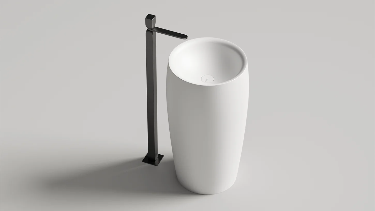 Раковина Salini ALDA 03 130321M 470x470 напольная S-Stone Раковина Salini ALDA 03 130321M 470x470 напольная S-Stone