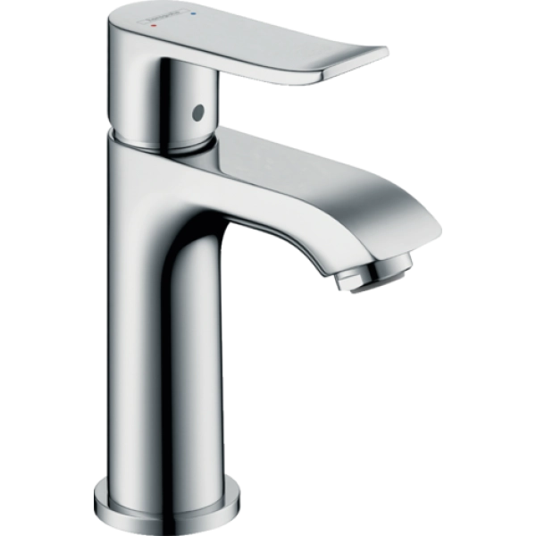 Смеситель для раковины Hansgrohe 100, без сливного набора 31186000, хром Смеситель для раковины Hansgrohe 100, без сливного набора 31186000, хром