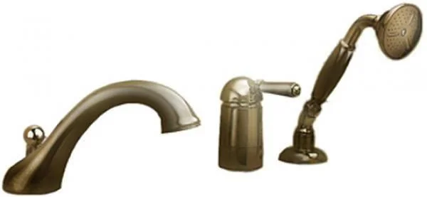 Смеситель на борт ванны Nicolazzi Classico Monokomandi 3414BZ75 бронза, ручки EL CAPITAN Смеситель на борт ванны Nicolazzi Classico Monokomandi 3414BZ75 бронза, ручки EL CAPITAN