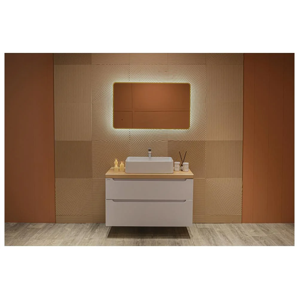 Зеркало Silver Mirrors Incanto-GOLD LED-00002558 600х1000 бесконтактный сенсор — Изображение 19