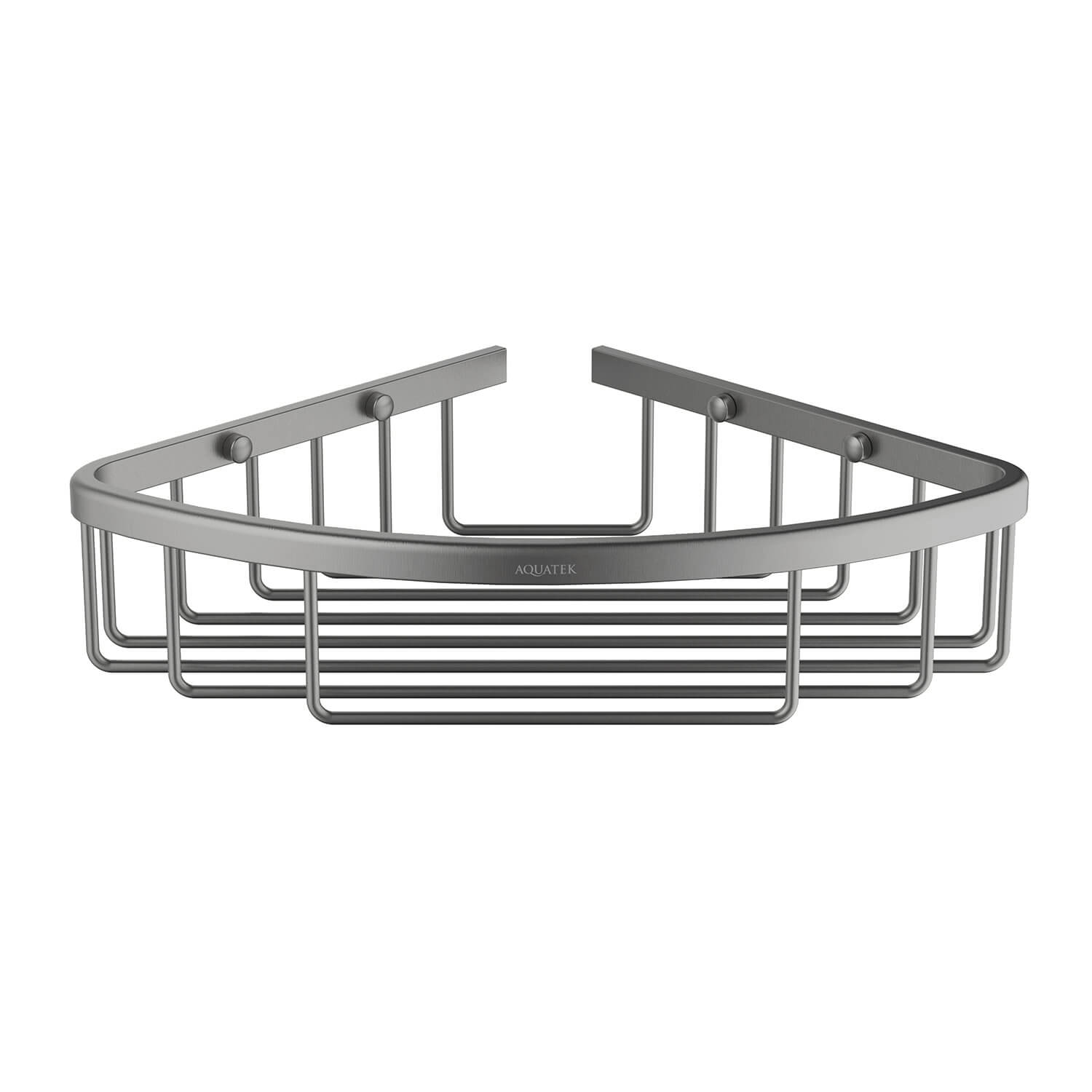 Полка Aquatek AQ4906BGM черный хром шлифованный Полка Aquatek AQ4906BGM черный хром шлифованный