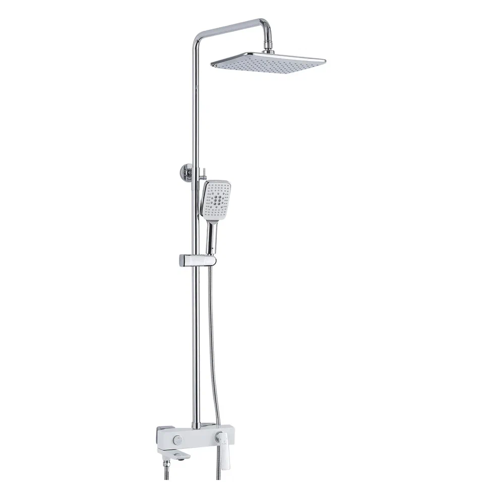 Душевая система Rose R2736F белый/хром — Изображение 1