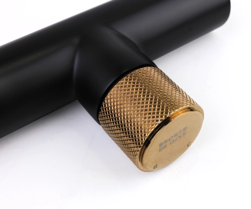 Смеситель для раковины Bronze de Luxe AVANTGARDE 2021MH черный — Изображение 3