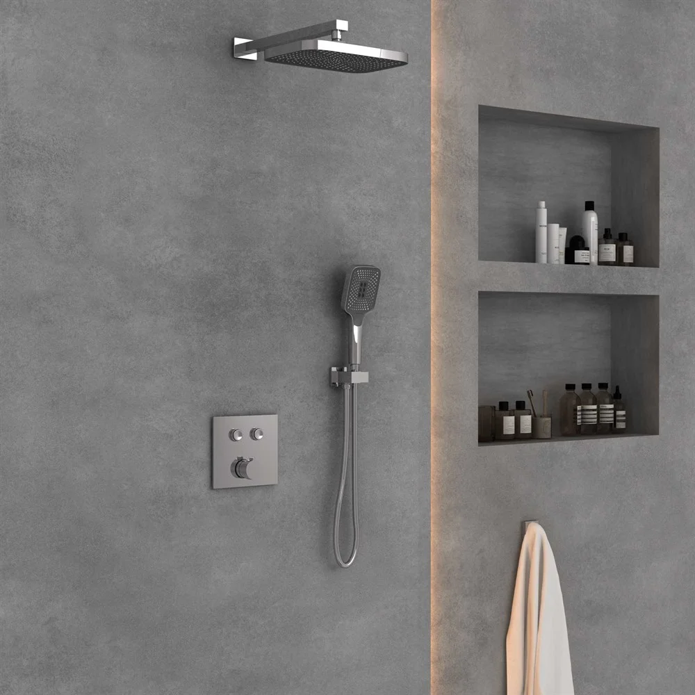 Душевая система Vincea VSFW-4211CH встраиваемая, 2 режима, хром Душевая система Vincea VSFW-4211CH встраиваемая, 2 режима, хром