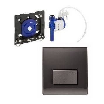 Смывное устройство Geberit 116.016.SD.5 для писсуаров Sigma 50, зеркальное дымчатое стекло Смывное устройство Geberit 116.016.SD.5 для писсуаров Sigma 50, зеркальное дымчатое стекло