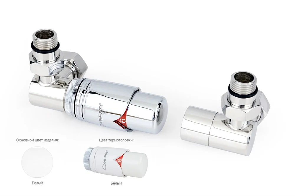 Терморегулятор Сунержа 3D левый G 1/2 НР х G 3/4 НГ (набор) 12-1421-6202 Белый Терморегулятор Сунержа 3D левый G 1/2 НР х G 3/4 НГ (набор) 12-1421-6202 Белый