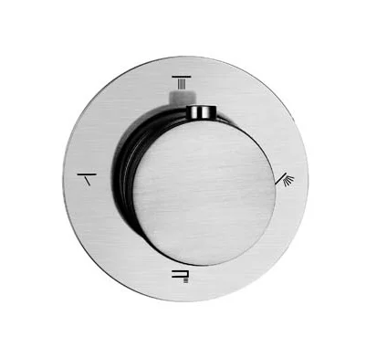 Переключатель потоков Boheme UNO 624/4-INOX 4-режима, встраиваемый Переключатель потоков Boheme UNO 624/4-INOX 4-режима, встраиваемый