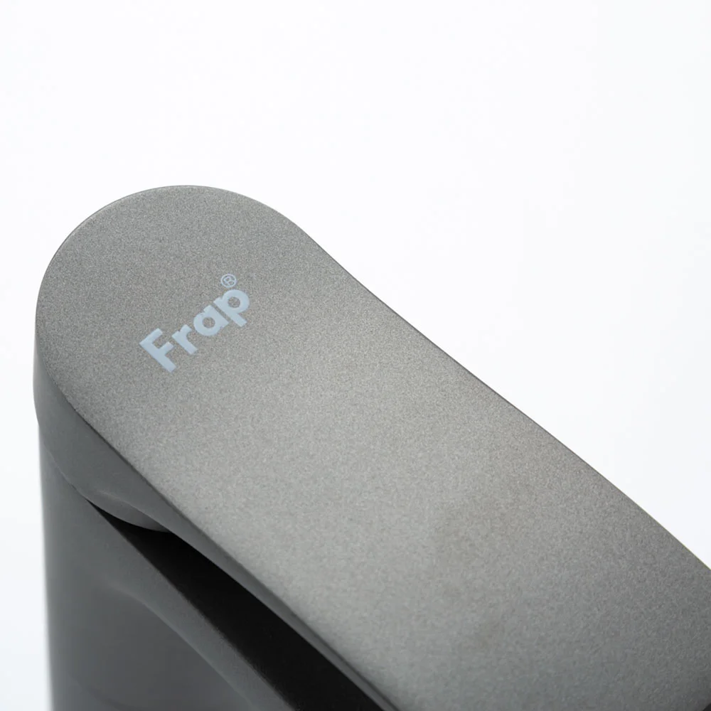 Смеситель для раковины Frap F1075-219 графит — Изображение 6
