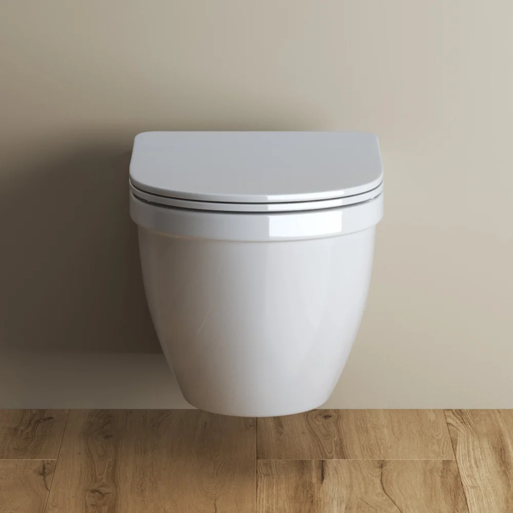 Унитаз подвесной BelBagno LOTO BB070CHR/SC безободковый c сиденьем — Изображение 10
