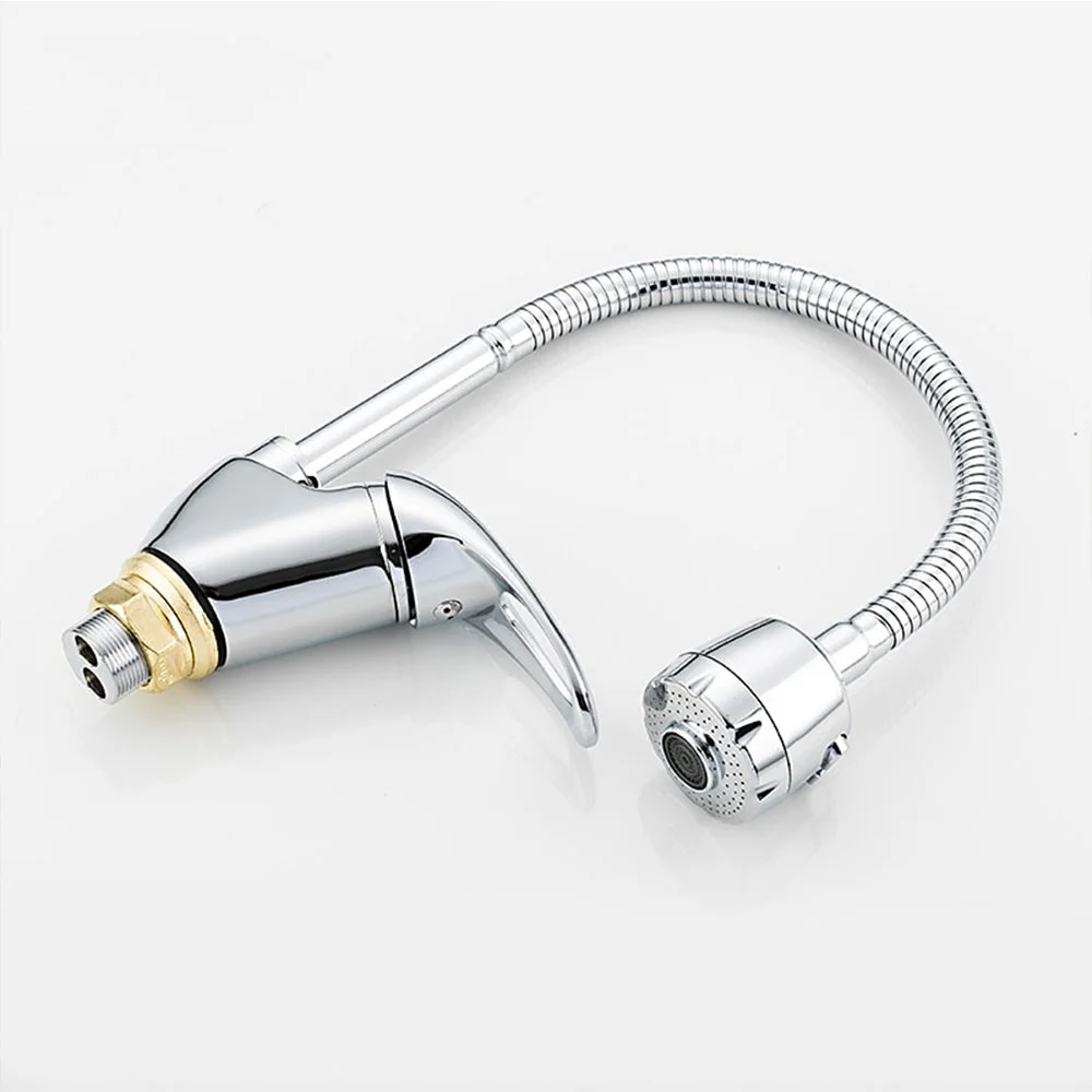 Смеситель для кухни FRAP F4303 с гибким изливом, хром — Изображение 6