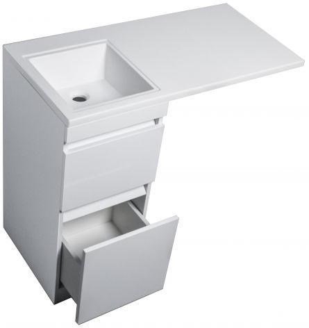Тумба под раковину Style Line Даллас 100 люкс PLUS, белая АА00-000069 Тумба под раковину Style Line Даллас 100 люкс PLUS, белая АА00-000069