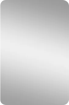 Зеркало Kerama Marazzi Pro PRO.mi.55\WHT с подсветкой LED 55, белый глянцевый — Изображение 2