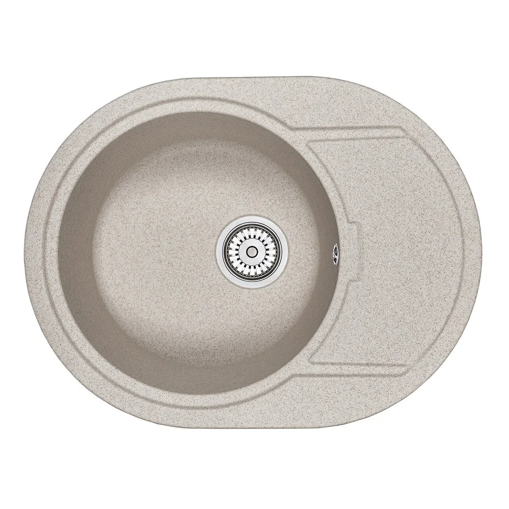 Кухонная мойка Granula 6502, ПИРИТ кухонная мойка, кварц 650x500 Кухонная мойка Granula 6502, ПИРИТ кухонная мойка, кварц 650x500