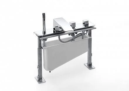 Смеситель на борт ванны ROCA Thesis на 4 отверстия 5A2650C00 Смеситель на борт ванны ROCA Thesis на 4 отверстия 5A2650C00