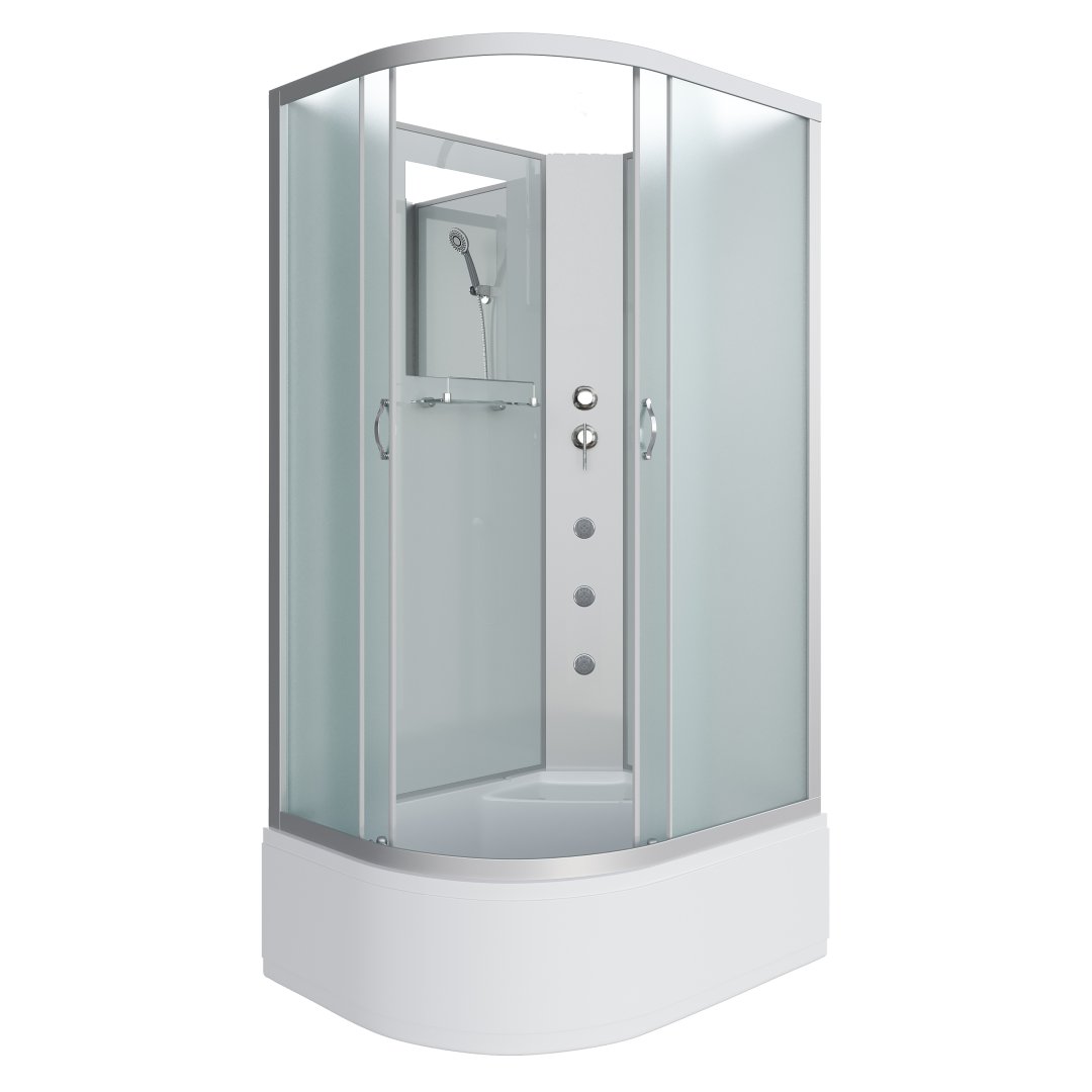 Душевая кабина Niagara Classic NG-2310-14RBKG (1200х800х2000) высокий поддон (40см) стекло матовое 23101424RBKG Душевая кабина Niagara Classic NG-2310-14RBKG (1200х800х2000) высокий поддон (40см) стекло матовое 23101424RBKG