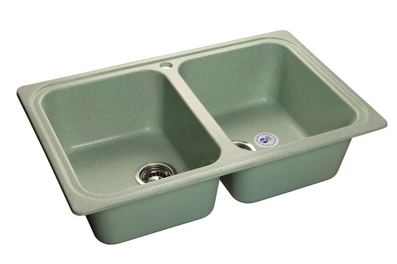 Кухонная мойка GranFest Standart S-780 K сал салатовый Кухонная мойка GranFest Standart S-780 K сал салатовый