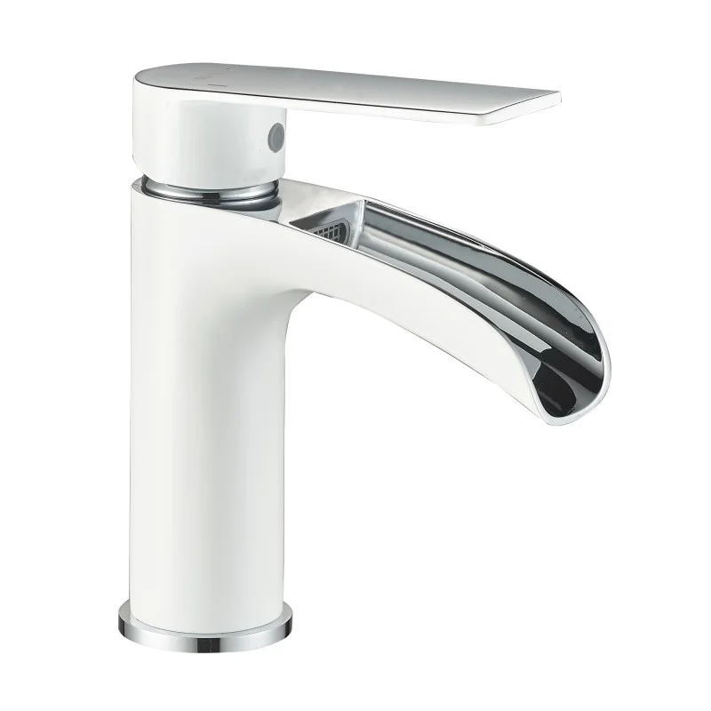 Смеситель для раковины Haiba HB13505-8 белый — Изображение 1