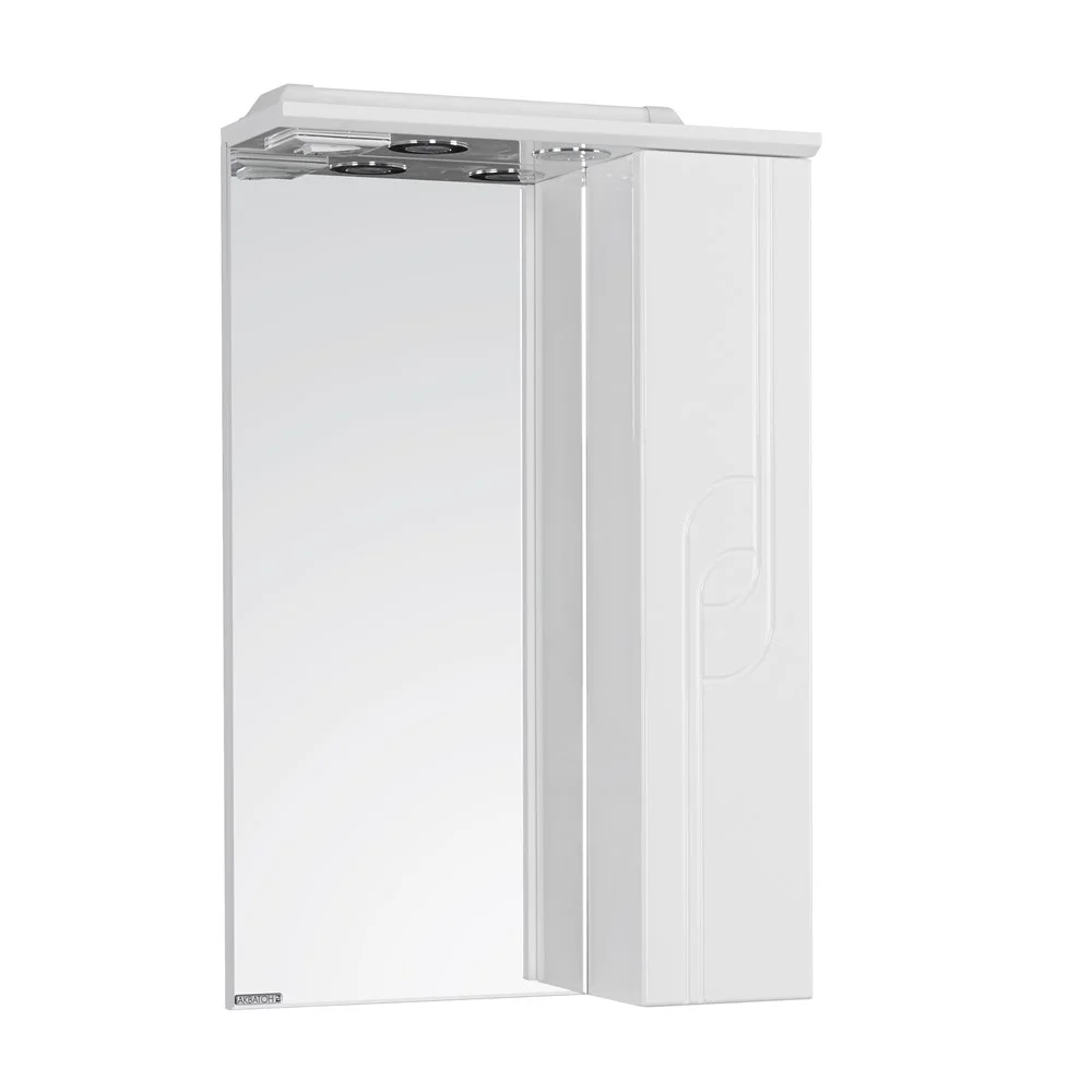 Зеркальный шкаф Aquaton Панда 50 правый белый 1A007402PD01R Зеркальный шкаф Aquaton Панда 50 правый белый 1A007402PD01R