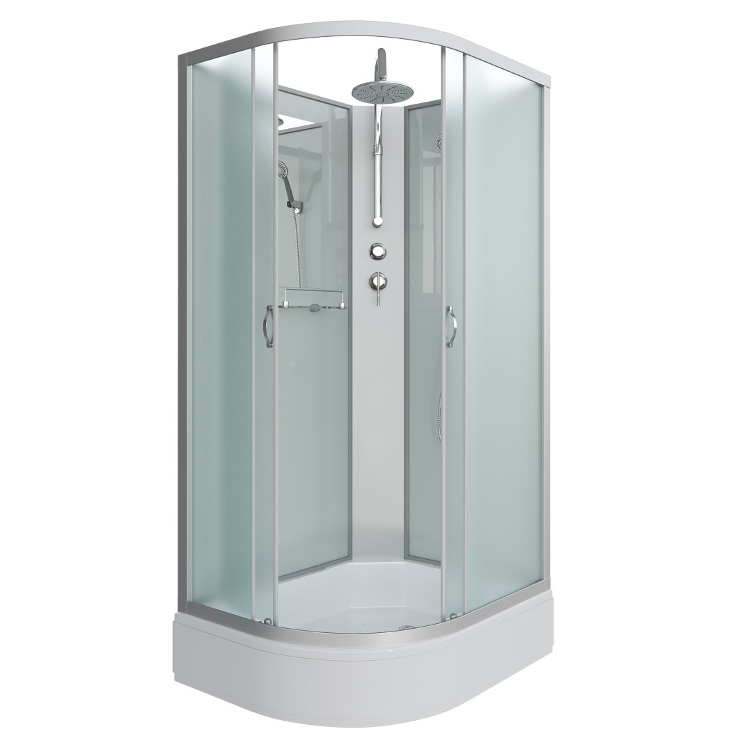 Душевая кабина Niagara Classic NG-33094-14RBKT (1000х900х2100) средний поддон (26см) стекло матовое 330944RBKT Душевая кабина Niagara Classic NG-33094-14RBKT (1000х900х2100) средний поддон (26см) стекло матовое 330944RBKT