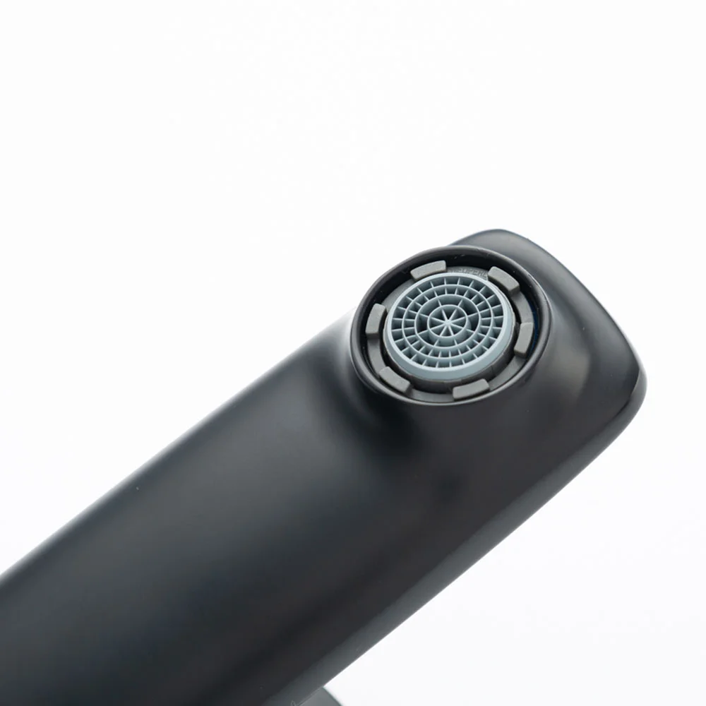 Смеситель для раковины Gappo G1028-6 черный — Изображение 9