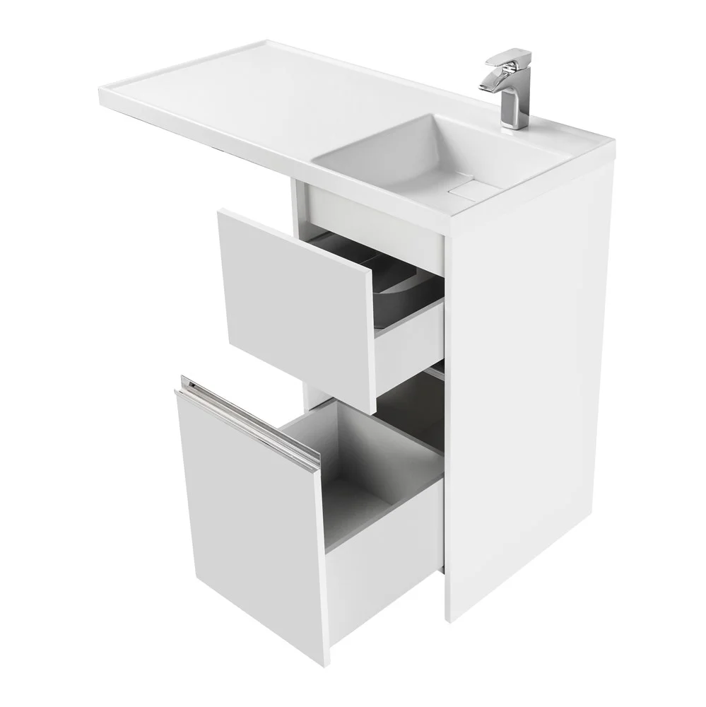 Тумба под раковину Aquaton Лондри 400 белый 1A236001LH010 Тумба под раковину Aquaton Лондри 400 белый 1A236001LH010