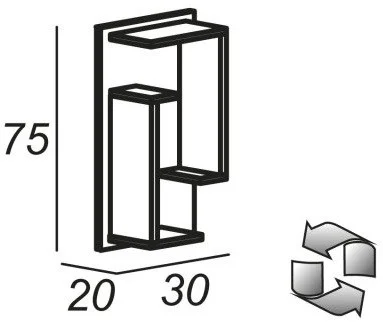 Полка CEZARES 55048 Полка CEZARES 55048