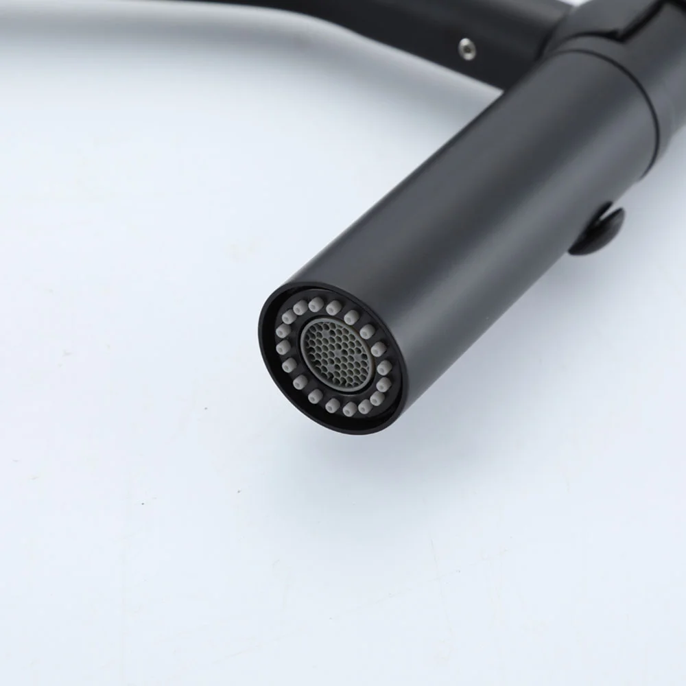 Смеситель для кухни GAPPO G4098-16 с гибким изливом, черный — Изображение 10