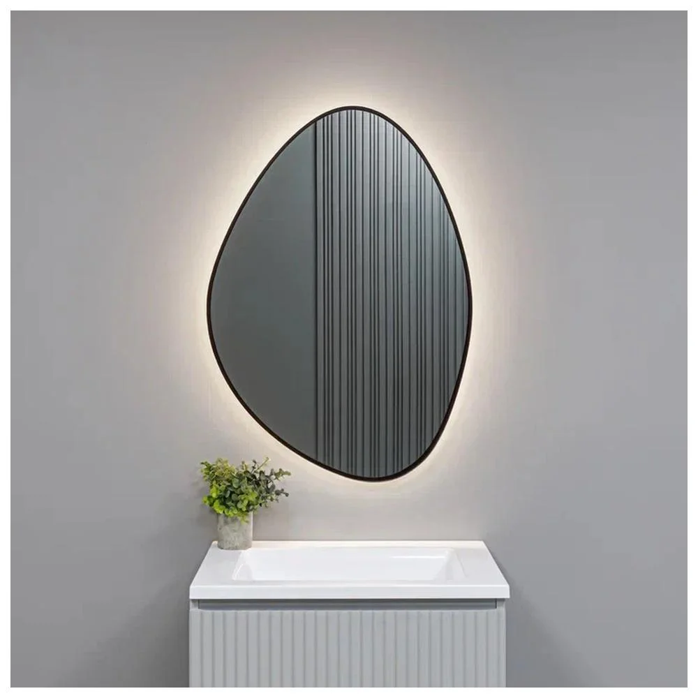 Зеркало Silver Mirrors Lucas BLACK-ТХ 600х850 LED-00003110 бесконтактный сенсор универсал — Изображение 1