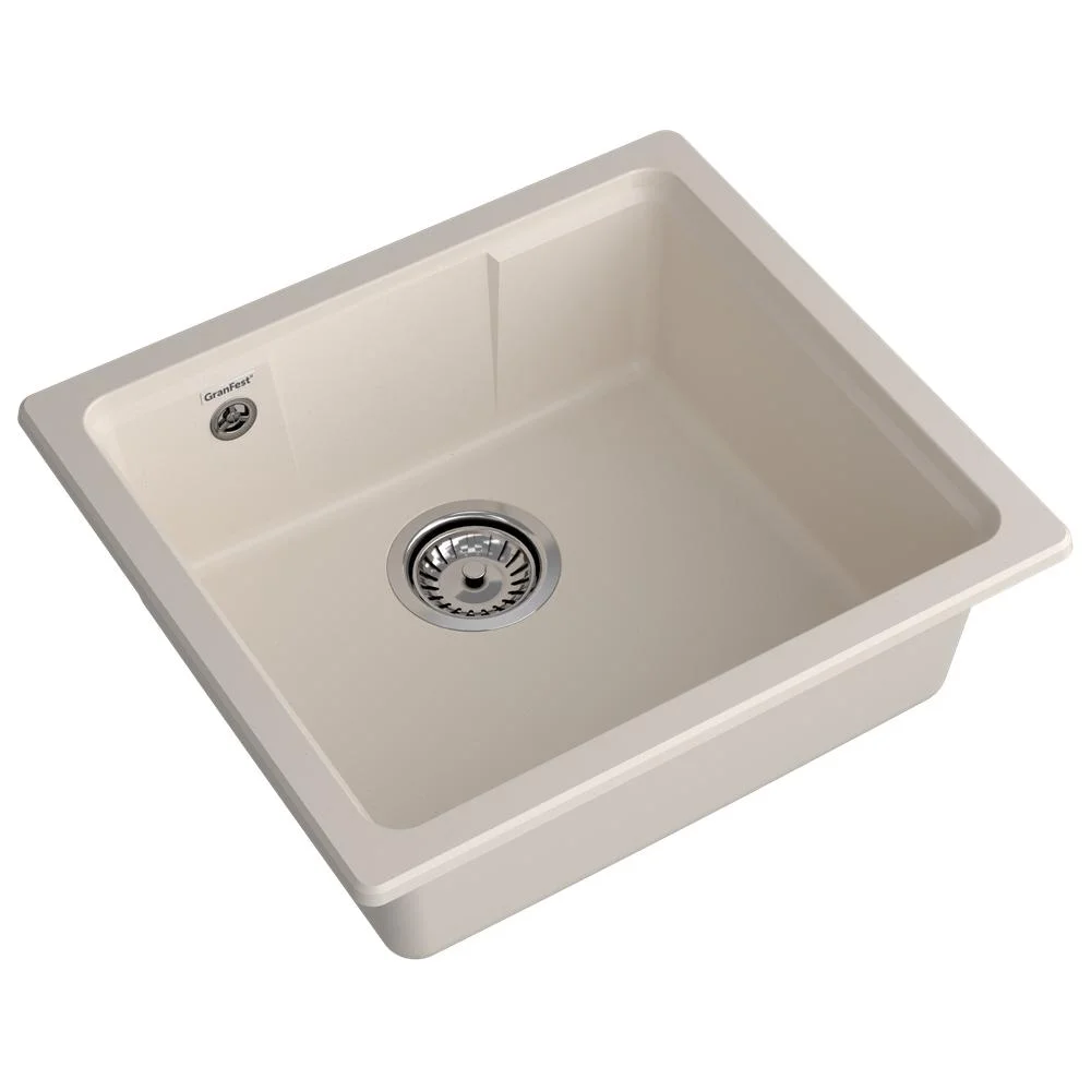 Кухонная мойка GranFest URBAN 4550 белый — Изображение 2